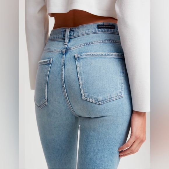 NWOT - Size 29 - Aritzia - Citizens of Humanity - Olivia Crop High Rise … - Picture 3 of 17